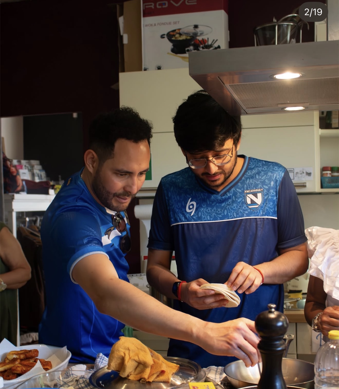Zubereitung traditioneller Gerichte beim Workshop zur nicaraguanischen Küche (23. Mai 2026)